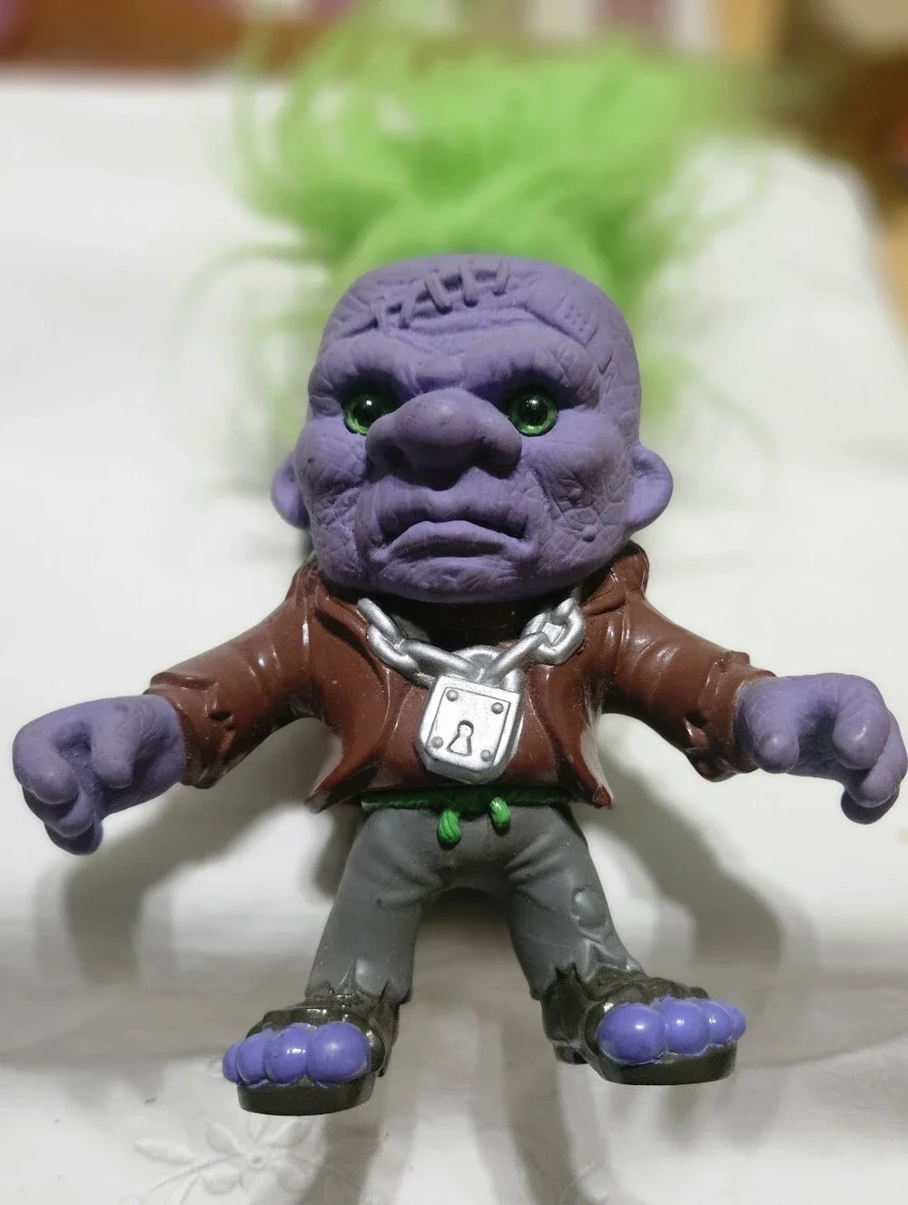 Vintage 1992 Hasbro Battle Trolls Frankenstien Monster Troll